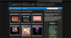 Desktop Screenshot of casino-bonus-tipps.com